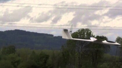 STRATON beim Erstflug