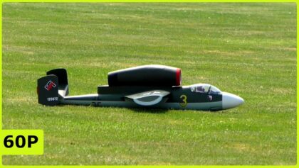 STUNNING RC WARBIRD WITH ELECTRICAL IMPELLER FLIGHT DEMONSTRATION
