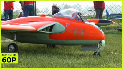 STUNNING TURBINE DH 112 VENOM FLIGHT DEMONSTRATION