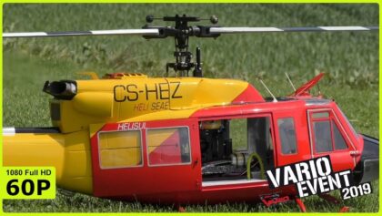STUNNING XXL TURBINE VARIO BELL 212 FLIGHT DEMO – VARIO