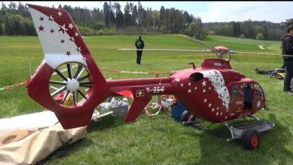Scale and 3D RC Helicopter-meeting A.L.K 2017 Leuggern first impressions