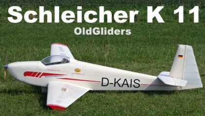 Schleicher K 11 OldGliders, scale RC motor glider, Hranice 2020