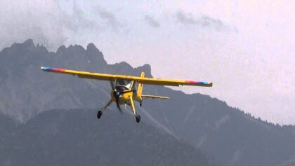 Schlepp HB-Modellbau Puchacz mit Frisch Wilga in Schlins
