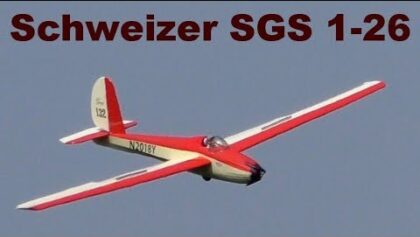 Schweizer SGS 1-26, scale RC glider, JMM 2019