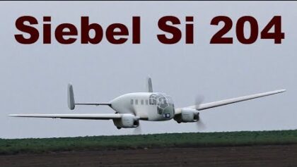 Siebel Si 204, giant scale RC aircraft, 2018