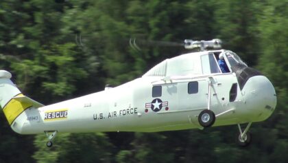 Sikorsky S58 RC Scale Model Helicopter electric model helicopter