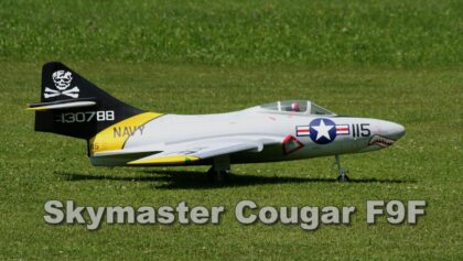 Skymaster Cougar F9F E-Jet Meeting Salzburg