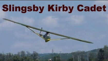 Slingsby Kirby Cadet, scale RC glider, 2019