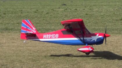 Staudi” mit seiner Decathlon von “Pilot