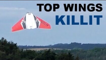 TOP WINGS KILLIT, ultra fast sport RC flying wing, Nesvacily