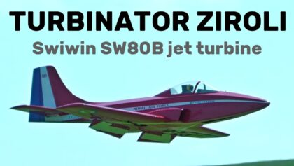TURBINATOR ZIROLI | sport jet RC airplane | 4K |