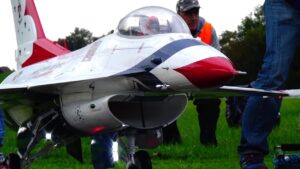United States Air Force Thunderbirds RC Jet F-16 Scale Turbine