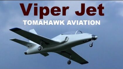 Viper Jet TOMAHAWK AVIATION, maiden flight, jet RC model, 2020