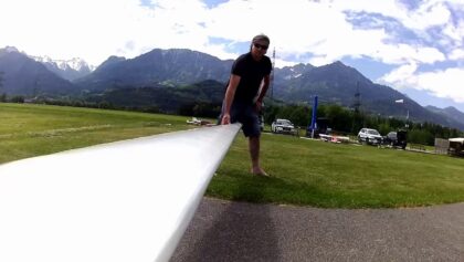 Vogelperspektive linke Fläche der Phönix K8