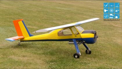 WILGA F-SCHLEPPMODELL PETER REICHENBÄCHER RC SCHLEPPER FLIGHT BVM BERLIN RAGOW