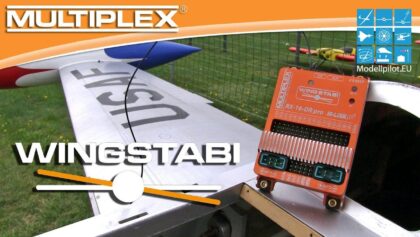 WINGSTABI RX-16-DR pro M-LINK von MULTIPLEX Modellsport Video Testbericht –