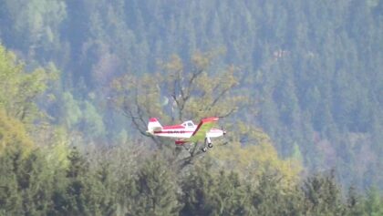 Werner Willi – schöner Scaleflug mit der Piper Pawnee