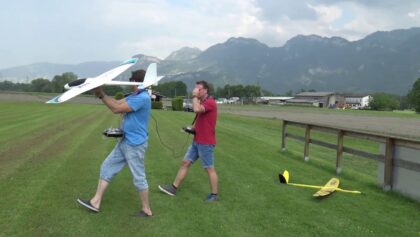 Wieder einmal ein Flugtag in Altach !