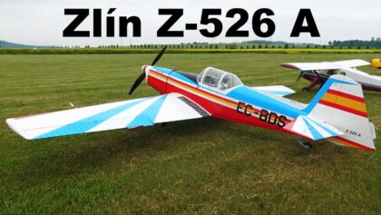Zlin Z-526 A | scale aerobatic RC aircraft | 4K