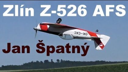 Zlin Z-526 AFS, Jan Spatny acrobatic flight, Jiricka Show 2019