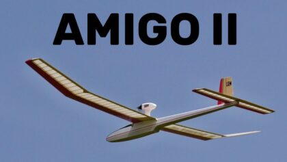 AMIGO II | 2m vintage RC glider | 4K |