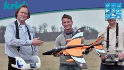 Alpha Jet von Krick Modelltechnik Video Testbericht – Flugbericht