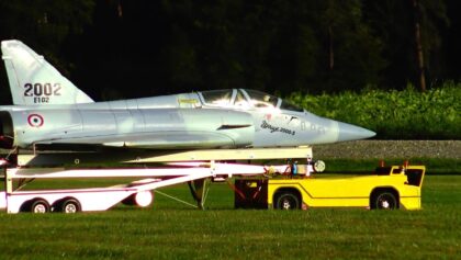 Amazing Vertical Takeoff RC Turbine Jet Mirage 2000 Model