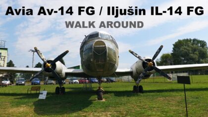 Avia Av-14 FG | walk around | 4K | Aviation