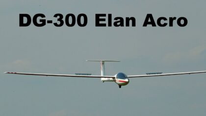 DG-300 Elan Acro Reichard Modelsport | scale RC glider |