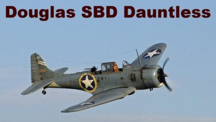 Douglas SBD Dauntless, giant scale RC airplane, 2018