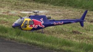Ecureuil AS-350 RedBull RC Scale Helicopter Flugtag Zürich