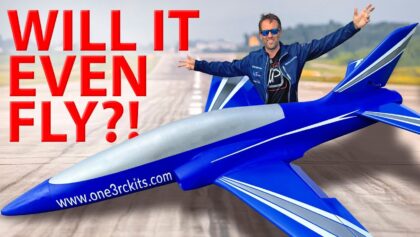 FIRST PROTOTYPE – FIRST FLIGHT EVER! Bae Sport jet