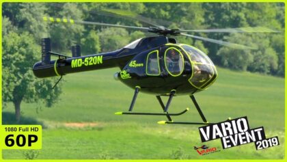 HUGE VARIO ELECTRICAL HUGHES MD520N NOTAR FLIGHT DEMO – VARIO