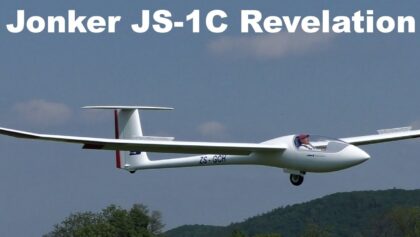 Jonker JS-1 Revelation, giant scale RC glider, Hranice 2020