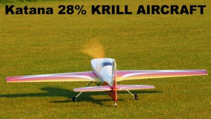 Katana 28% KRILL AIRCRAFT | RC aerobatic airplane | Syrovice