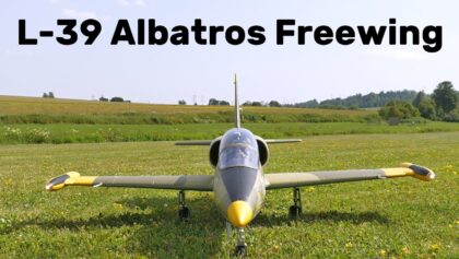 L-39 Albatros Freewing | 80mm EDF RC airplane | 4K