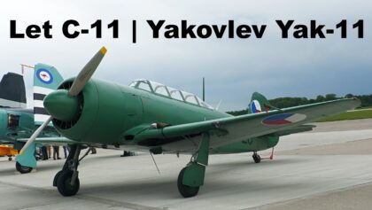 Let C-11 | Yakovlev Yak-11 | Pardubice Airshow 2022 |