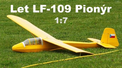 Let LF-109 Pionyr | mini scale (1:7) RC gliders |