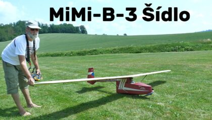 MiMi-B-3 Šídlo | 4m scale RC glider | 4K |