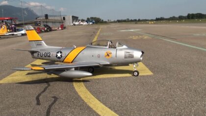 North American F-86 Sabre Grenchen Flugtag