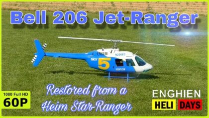 RESTORED XL ELECTRICAL BELL 206 JET-RANGER SKY 5 | HELIDAYS