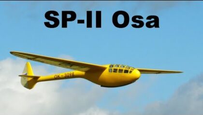 SP-II Osa | scale RC glider | Hranice 2021