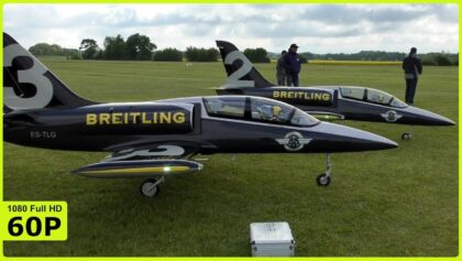 STUNNING 2X XXL L-39 ALBATROS SYNCHRO FLIGHT SHOW – PROWING