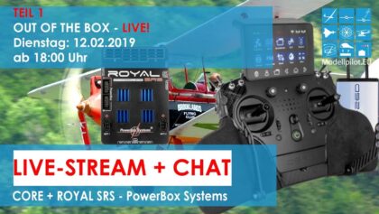 Sender CORE + ROYAL SRS PowerBox Systems PART 1 –