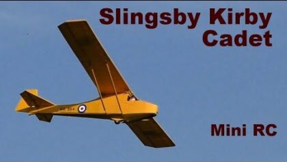 Slingsby Kirby Cadet, mini scale RC glider, 2020