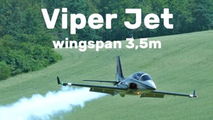 Viper Jet TOMAHAWK AVIATION | 3,5m jet RC airplane |