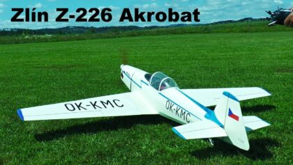 Zlin Z-226 Akrobat | giant scale RC airplane | 4K