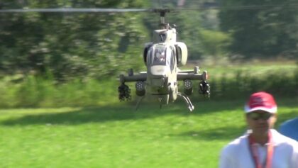 AH-1 Bell Huey SuperCobra RC Scale Model Combat Helicopter High