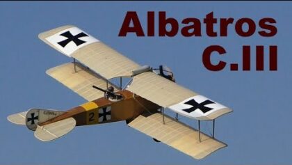 Albatros C.III, giant scale RC biplane, JMM 2019