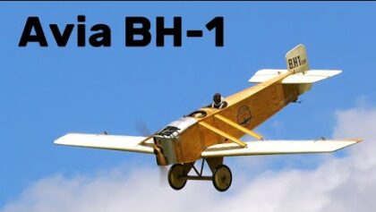 Avia BH-1 SCALE REPLICA | 4K | Airshow Breclav 2024
